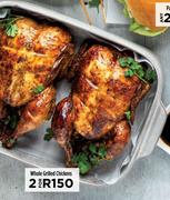 Whole Grilled Chickens-For 2