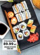12 Piece Salmon Plater-Each