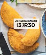 Grab n Go Rissoles Assorted-For 3