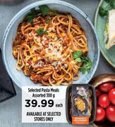 Selected Pasta Meals Assorted-300g Each