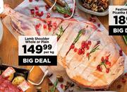 Lamb Shoulder Whole Or Plain-Per Kg