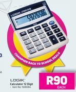Logik Calculator 12 Digit-Each