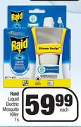 Raid Liquid Electric Mosquito Killer-Each