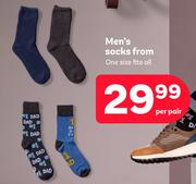 Men's Socks-Per Pair