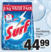 Surf Hand Washing Powder-3Kg Each