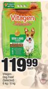 Vitagen Dog Food (Selected)-6Kg/8Kg Each