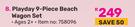 Playday 9 Piece Beach Wagon Set