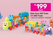 Kids Toys 123 Train Or ABC Train-Each