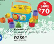 Fisher Price Baby First Blocks MD-FFC84 