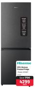 Hisense 223L Bottom Freezer/Fridge H310BIT