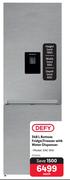 Defy 348L Bottom Fridge/Freezer With Water Dispenser DAC645