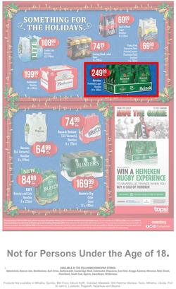 KWIK SPAR Eastern Cape : Save 75% (22 Oct - 3 Nov 2019). Only Available at Selected Stores in the Eastern Cape. Excluding Mthatha, page 6