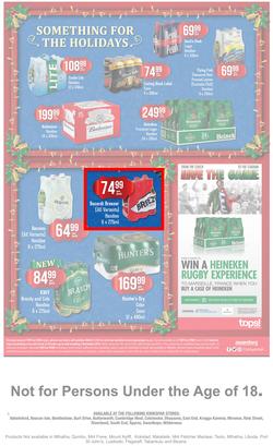 KWIK SPAR Eastern Cape : Save 75% (22 Oct - 3 Nov 2019). Only Available at Selected Stores in the Eastern Cape. Excluding Mthatha, page 6