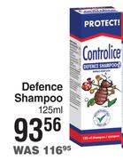 Controlice Defence Shampoo-125ml