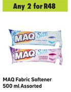 Maq Fabric Softener Assorted-For 2 x 500ml
