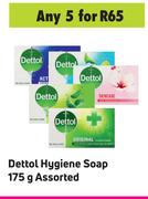 Dettol Hygiene Soap Assorted-For 5 x 175g