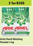 Ariel Hand Washing Powder-For 2 x 4Kg