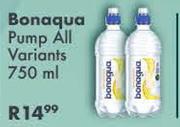 Bonaqua Pump All Variants-750ml