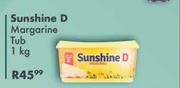 Sunshine D Margarine Tub-1Kg