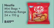 Nestle Mini Bags + Minitures Range-24 x 110g