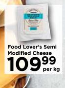 Food Lover's Semi Modified Cheese-Per Kg