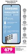 Samsung Galaxy S24 FE 5G Smartphone-On 2.6GB Red Core More Data