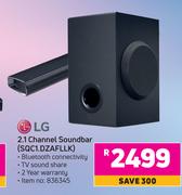LG 2.1 Channel Soundbar SQC1.DZAFLLK
