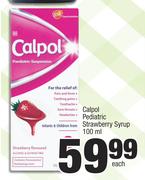 Calpol Pediatic Strawberry Syrup-100ml