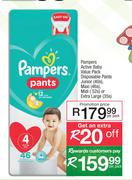Pampers Active Baby Value Pack Disposable Pants-Per Pack