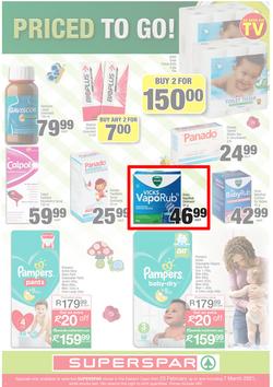 SUPERSPAR COUNTRY EASTERN CAPE : Lower Than Low Prices (23 February - 7 March 2021), page 6