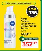 Nivea Cellular Epigenetics Rejuvenating Serum-30ml