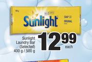 Sunlight Laundry Bar (Selected)-400g/500g Each