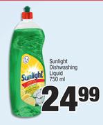 Sunlight Dishwashing Liquid-750ml 
