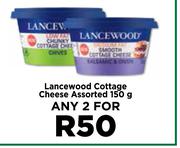 Lancewood Cottage Cheese Assorted-For Any 2 x 150g