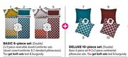 Finn Deluxe 10 Piece Duvet Cover Set (Double)