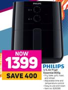 Philips 4.1L Air Fryer Essential 800g