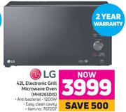 LG 42L Electronic Grill Microwave Oven MH8265DIS
