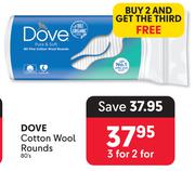 Dove Cotton Wool Rounds-80's