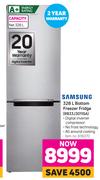 Samsung 328L Bottom Freezer Fridge RB33J3011SA