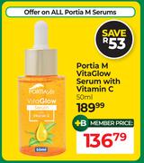 Portia M Vita Glow Serum With Vitamin-C-50ml