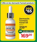 Dermactin Turmeric Facial Oil-30ml