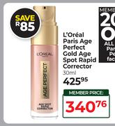 L'Oreal Paris Age Perfect Gold Age Spot Rapid Corrector-30ml