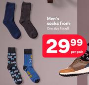 Men's Socks-Per Pair