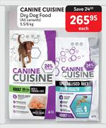 Canine Cuisine Dry Dog Food ( All Variants)- 5.5/6kg Each