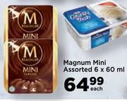 Magnum Mini Assorted-6 x 60ml Each