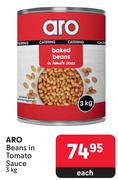 Aro Beans In Tomato Sauce-3Kg 