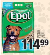 Epol Dog Food (Selected)-7Kg/8Kg Each