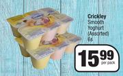 Crickley Smooth Yoghurt Assorted-6 Per Pack