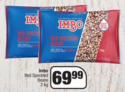 Imbo Red Speckled Beans-2kg
