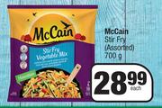 McCain Stir Fry Assorted-700g Each